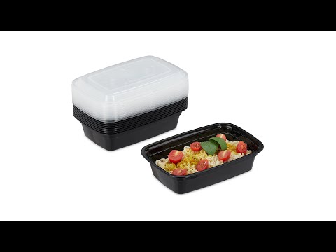 Mainstays Meal Prep Food Storage 25 Containers Reusable Containers