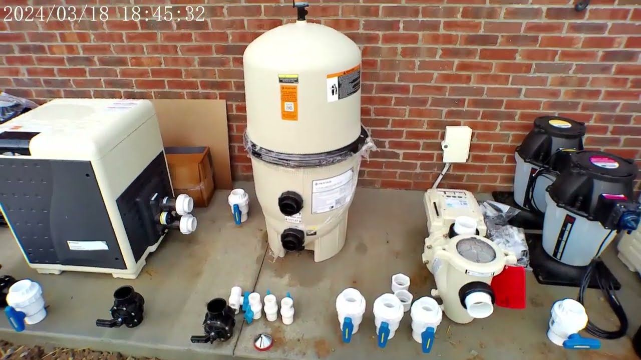 Pool and Spa Equipment Pad