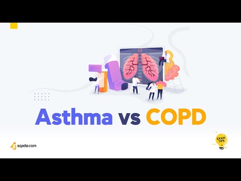 دمہ بمقابلہ COPD | مختلف کیا ہے؟ | V-Learning™ | sqadia.com