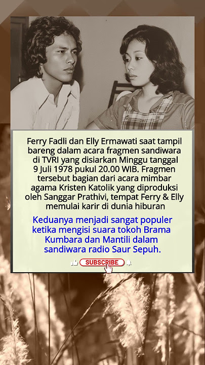 FERRY FADLY DAN ELLY ERMAWATI