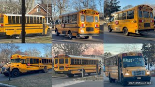 School Bus Catches from today featuring First Student, STS, Durham School Services and Montauk Bus