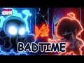 FNF BADTIME but it's Nightmare Sans vs Chara (Remix by me)