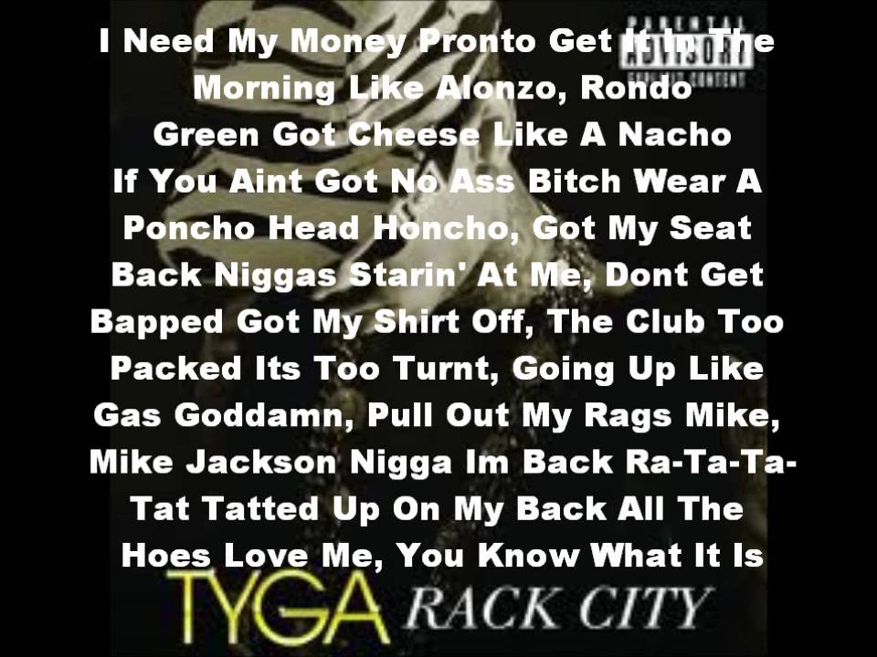 Tyga Rack City *Lyrics* YouTube