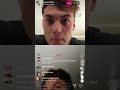 Grayson Dolan leaked his number on instagram live