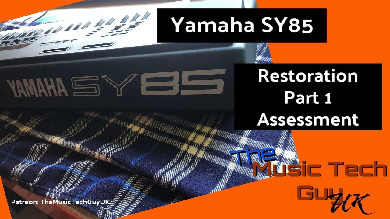 Yamaha SY85 Restoration - Part 1 - Assessment - YouTube