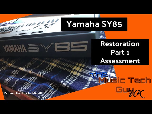 Yamaha SY85 Restoration - Part 1 - Assessment - YouTube