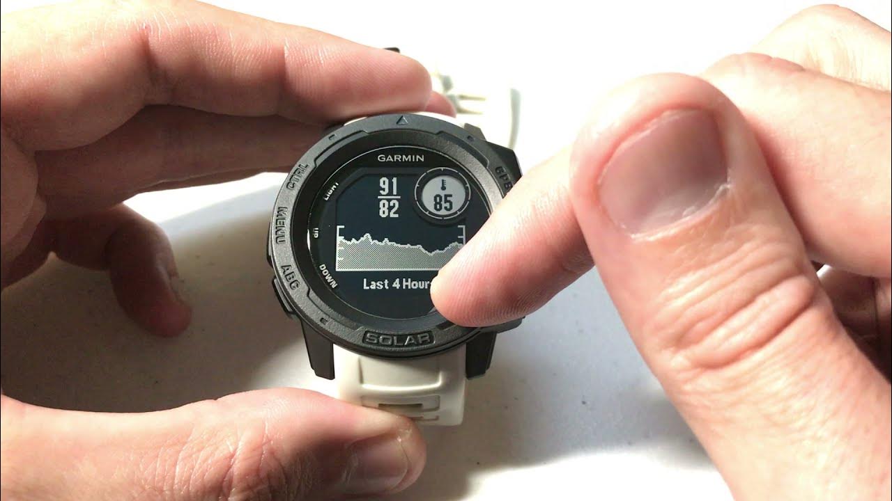 Garmin Instinct Current "Now" Temperature Data Field (Explained