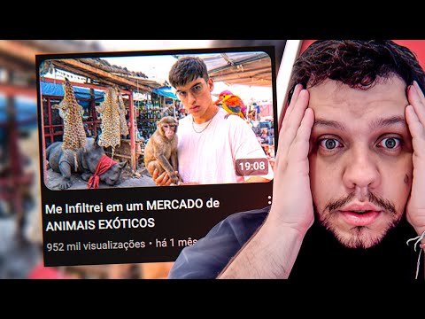 ME INFILTREI NUM MERCADO DE ANIMAIS EXÓTICOS! | ROYKI AVENTURAS