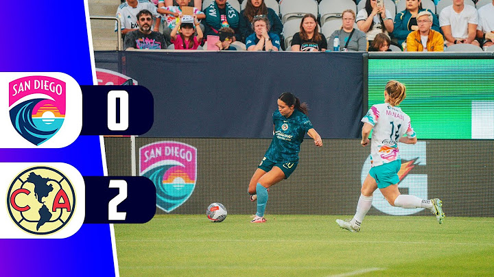 SAN DIEGO WAVE PIERDE 2 - 0 ANTE AMERICA POR LA SUMMER CUP | REY DEPORTIVO