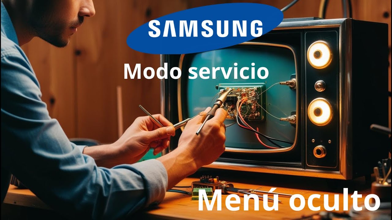Acceder al menú oculto o Modo servicio TV Samsung - YouTube