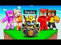 Me Hice pasar por BEBÉ TRANSFORMER en UN CHUNK en Minecraft!