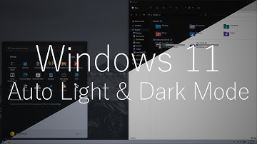 Windows 11 Minimalist Tweaks & Auto Light/Dark Mode!