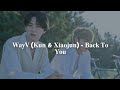 Wayv kun  xiaojun  back to you  english version lyrics