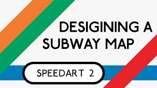 Designing a Subway Map! | Affinity Designer Speedart 2 screenshot 5