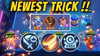 NEW TRICK EASY 3 STAR !! UPDRAFT   PREMIUM CLIENT II   GOLD HUNTER !! MAGIC CHESS MOBILE LEGENDS