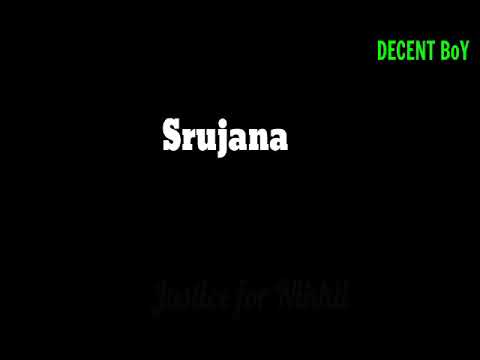 Srujana telugu full  Audio Clip  The most viral video on the internet  Srujana tinnavara