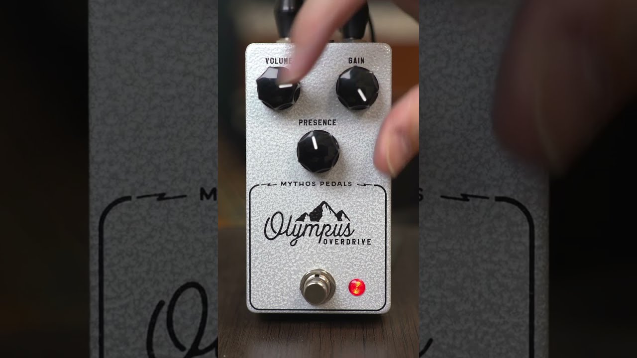 Mythos Olympus Overdrive quick demo #mythospedals