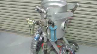 USED BLAST MACHINE FOR SALE AUGUST 2017