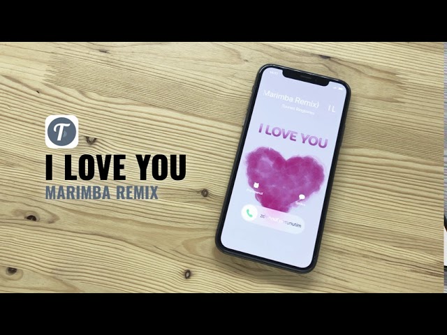 #1 I LOVE YOU TREASURE Ringtone (Marimba Remix) | TREASURE Tribute | iPhone & Android Download class=