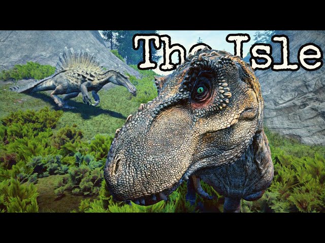 The Isle, SPINO ESQUELETO!!! T-REX Magma! Dinossauros híbridos?