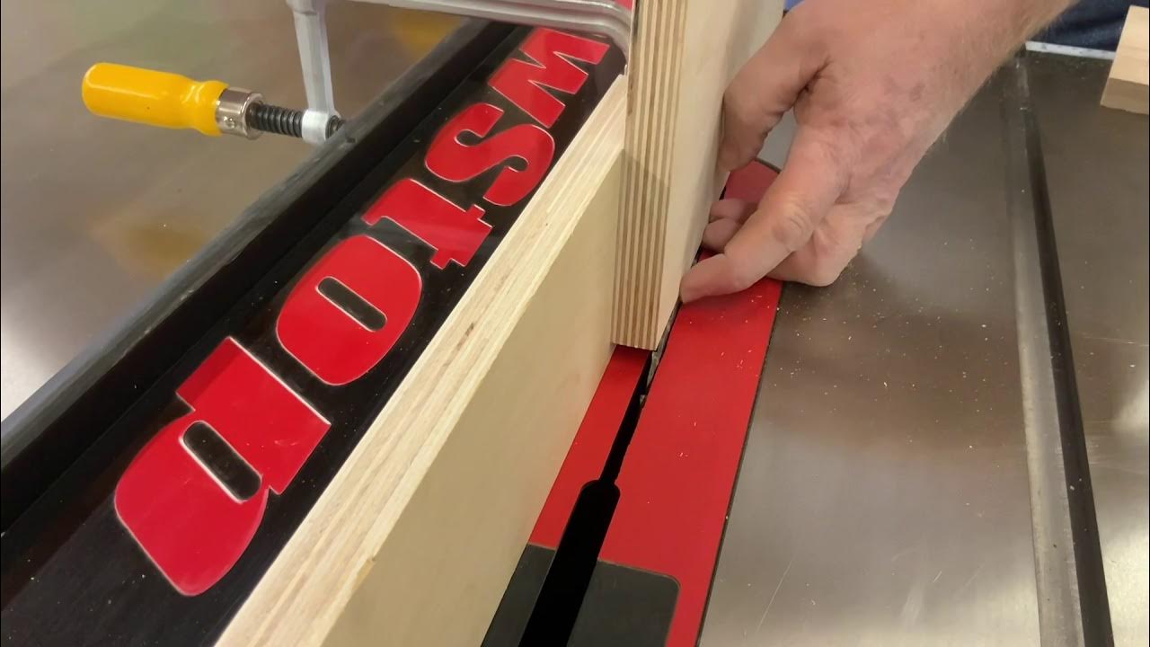 How to Make a Rabbet Miter Joint YouTube