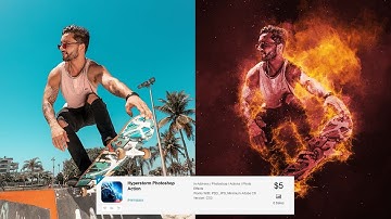 Hyperstorm Photoshop Action Tutorial
