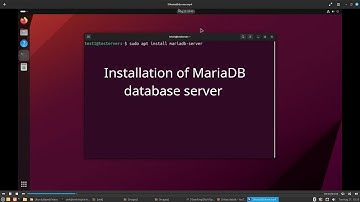 Installation of a Database server on the production Linux Server