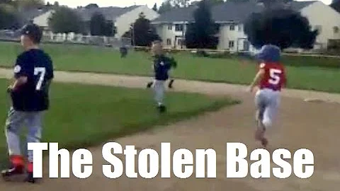 How to steal a base in Little League  - the delayed steal