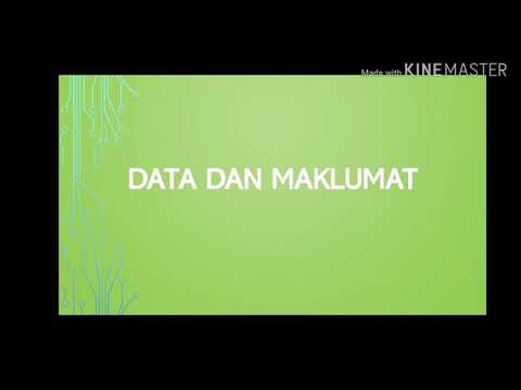 Video: Apa Itu Data Dan Maklumat