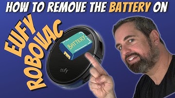 Eufy Robovac: How To REMOVE Battery (15C, 11S, 30C)
