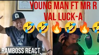 Young Man ft Mr R - Val-lucka(RamBoss Polythene🤣🤣🤣) // RamBoss React