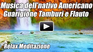 Rilassarsi Tamburi Guarigione Meditazione Americano Indiano Tribale Mondo Musica Spirituale Frauto