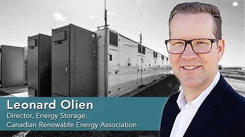 Storage critical to electrification of Canada