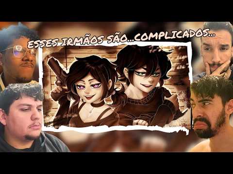 ELES SÃO IRMÃOS OU CASAL? | nikmouu - Segredo Sujo (The Coffin of Andy and Leyley) | React