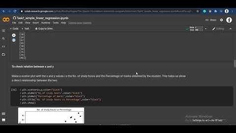 Task 1-Prediction Using Supervised ML(Simple Linear Regression using scikit-learn)