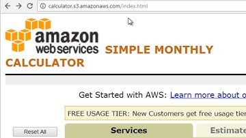 AWS Pricing Calculator & Cost Estimate Tutorial