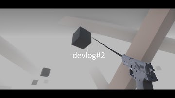 I made an animated grappling gun | unity | devlog#2