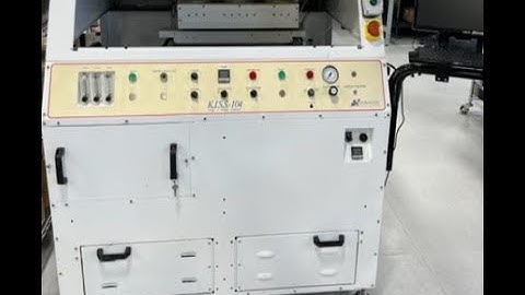 2013 Nordson ACE Kiss Selective Solder