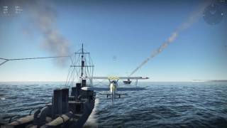 WAR THUNDER: Landing a Nimrod on a Moving Destroyer