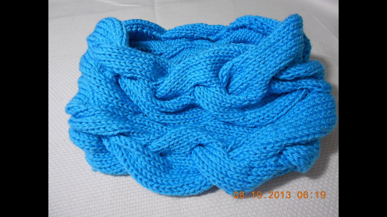 Elegante Turquesa cuello circular parte 1 de 3