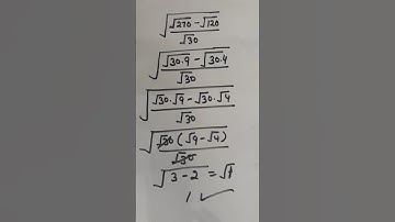 Nice Square root Math Simplification Olympiad Algebra solution |#maths #squareroot #shorts