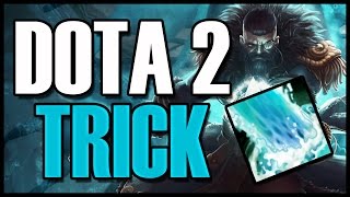Dota 2 Trick | Stacking Camp Kunkka with Torrent |