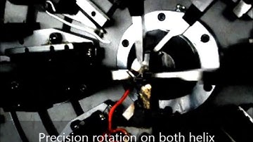 Vinston US CNC 12-420R Sample 14 - Wire Form - Camless Multi-Axis Spring Former