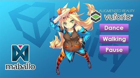 [ENG] Augmented Reality Vuforia - Play and Pause Animation Using Button