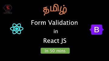 Form Validation in React JS | React JS in Tamil | SignUp Form | Tamil Skillhub