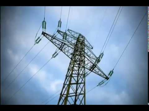765kv transmission line installation. - YouTube