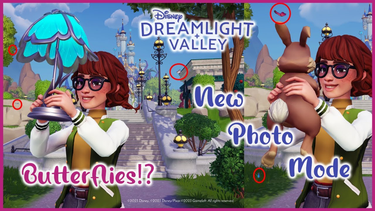 BUG CATCHING and a new PHOTO MODE 📷 | Update April 5th Disney Dreamlight Valley
