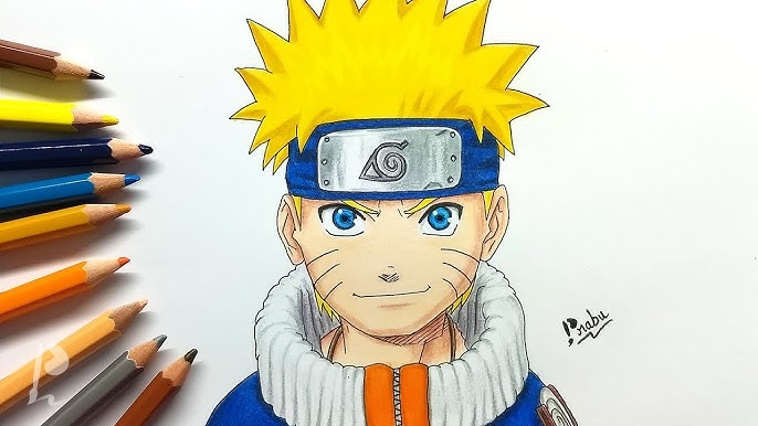 Hey everyone ! Another original drawing of Naruto I made a while ago. The  drawing made only with 0.5 pen, it was pretty Challenging, but also fun😊  hope you like it! : r/Naruto