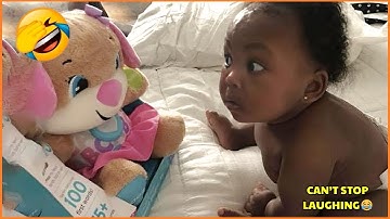 Funniest Baby Giggles of 2025 😍 Try Not To Laugh Challenge!
