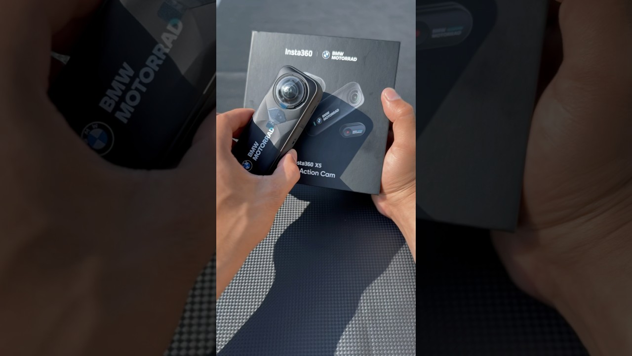 🎥 Unboxing Insta360 X5 BMW Motorrad Edition #unboxing #insta360 — Video review, click xem trên YouTube